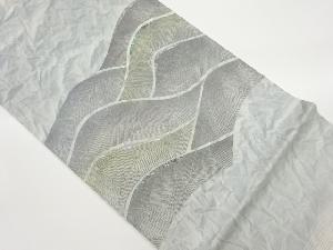 螺鈿波模様織出し袋帯